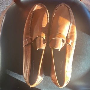Men’s Bostonian Leather Upper SZ 11 Loafer Slip On Shoes in good condition BRN